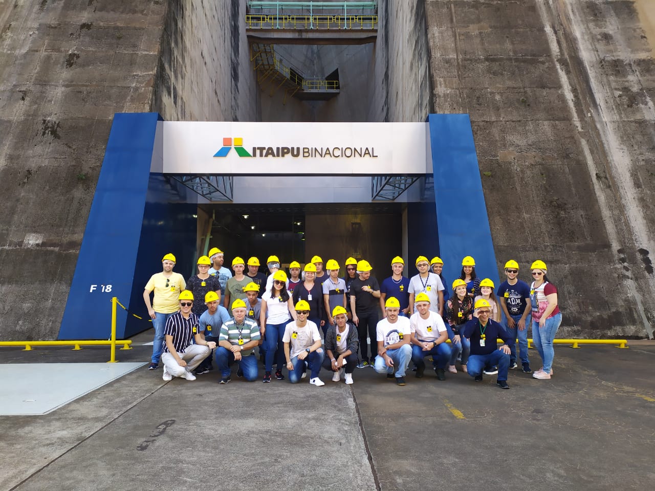 Visita técnica dos alunos do curso de Administração à Itaipu – Binacional