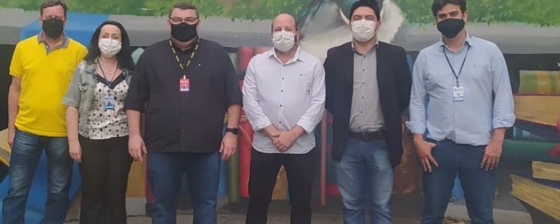 VISITA DO SECRETÁRIO DA SAÚDE