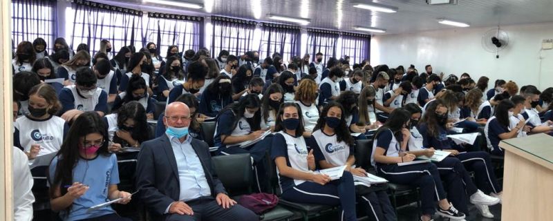 Aula Inaugural – Colégio Estadual Prof. Izidoro Luiz Cerávolo