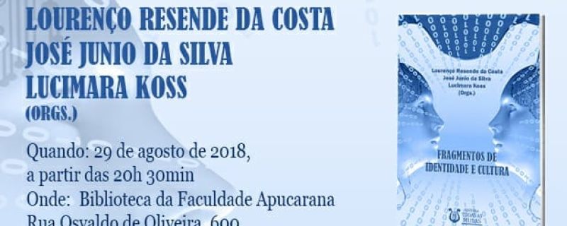 Lançamento “Fragmentos de Identidade e Cultura”