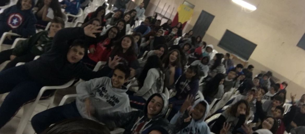Palestra Alimentação Saudável na Escola Osmar Guaracy Freire