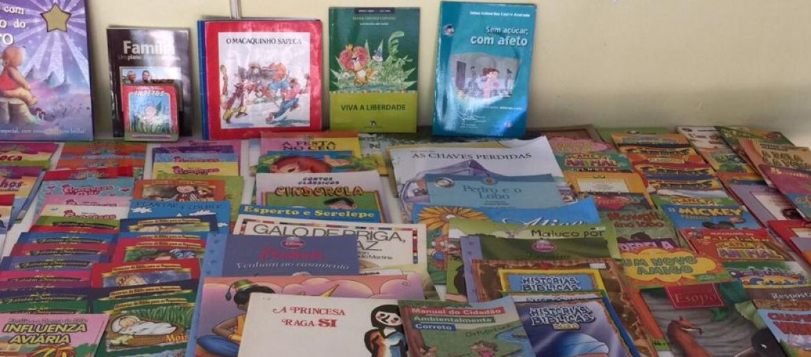 Trote Solidário – Entrega de Livros de Literatura Infantil para o Lar Sagrada Família
