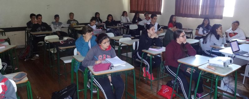 Ciclo de palestras FAP no Colégio Santos Dumont