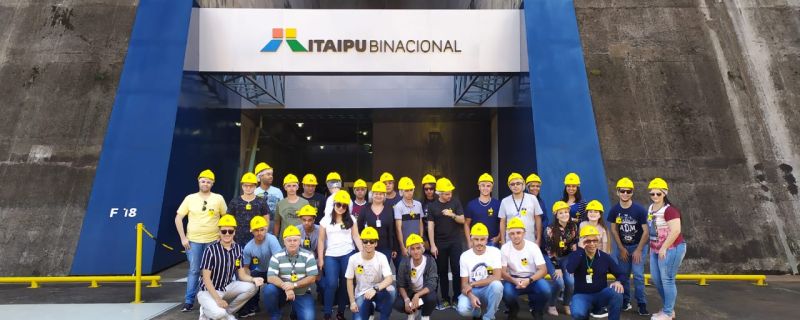Visita técnica dos alunos do curso de Administração à Itaipu – Binacional