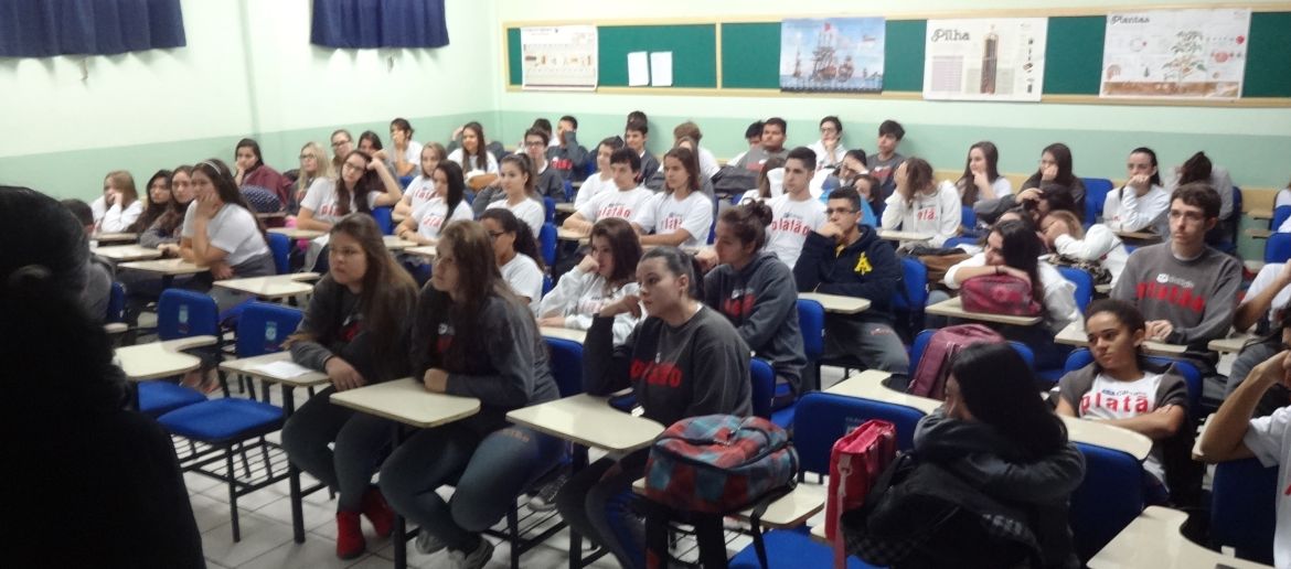 Palestra no Colégio Platão – Sexualidade, DSTs e Gravidez na adolescência