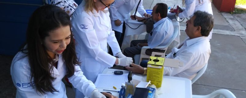 FAP marcou presença e prestou atendimento no Baile da Terceira Idade