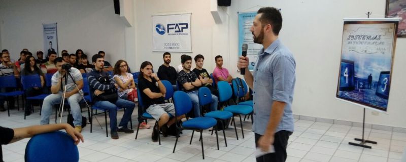 Aula Inaugural do Curso de Sistemas de Informação FAP/2018