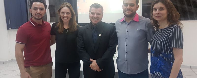 FAP recebe o delegado de polícia civil Dr. José Aparecido Jacovós