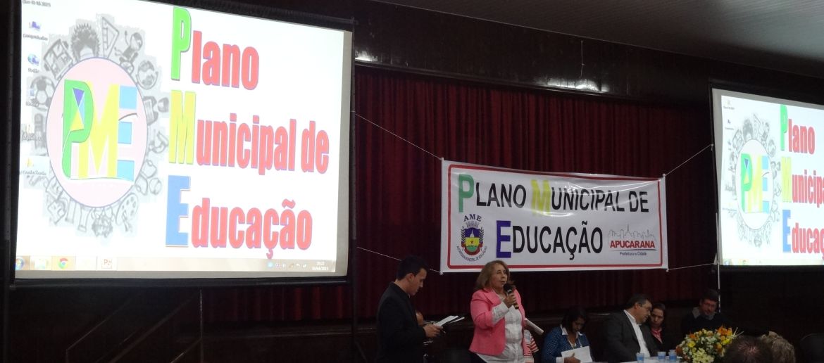 FAP participa da pré-conferência do Plano Municipal de Educação de Apucarana