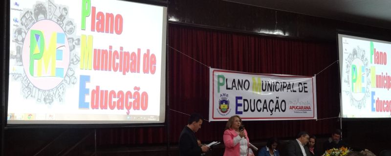 FAP participa da pré-conferência do Plano Municipal de Educação de Apucarana